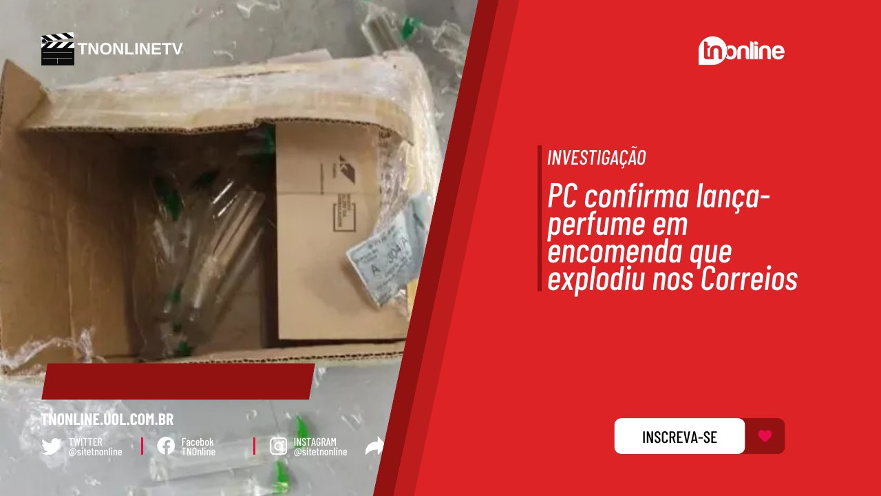 PC Confirma Lan a perfume Em Encomenda Que Explodiu Nos Correios 
