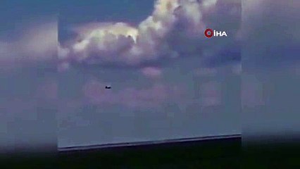 Rusya'da savaş uçağı denize düştü