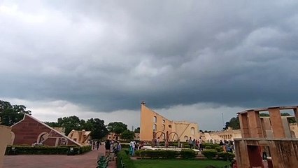 सावन के दूसरे सोमवार जरा सा बरस कर लौटे बादल