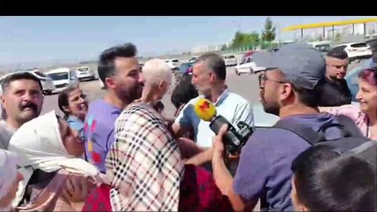 27 yıl sonra tahliye edilen Özkan, ayakta durmakta zorlandı