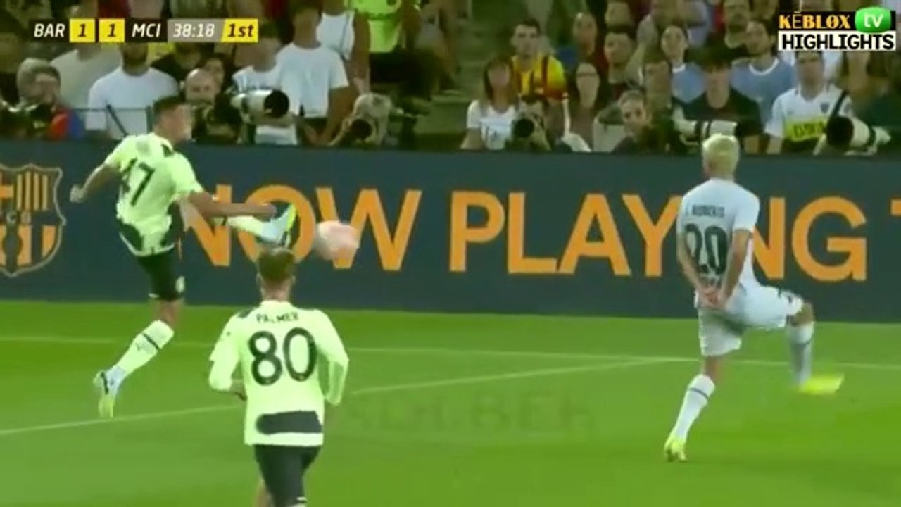 Man City vs Barcelona 4 3 All Goals & Extendent Highlights | Gundogan debut