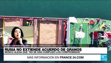 Aribel Contreras: "Suspensión del acuerdo de exportación es consecuencia de la cumbre de la OTAN"