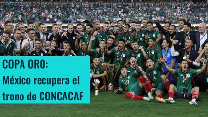 México recupera la Copa Oro y se desatan las celebraciones en el Ángel de la Independencia