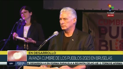 Pdte. cubano reclama el fin del bloqueo económico en Cumbre de los Pueblos