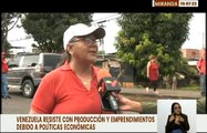El pueblo venezolano ha resistido con emprendimientos y producción a la guerra económica