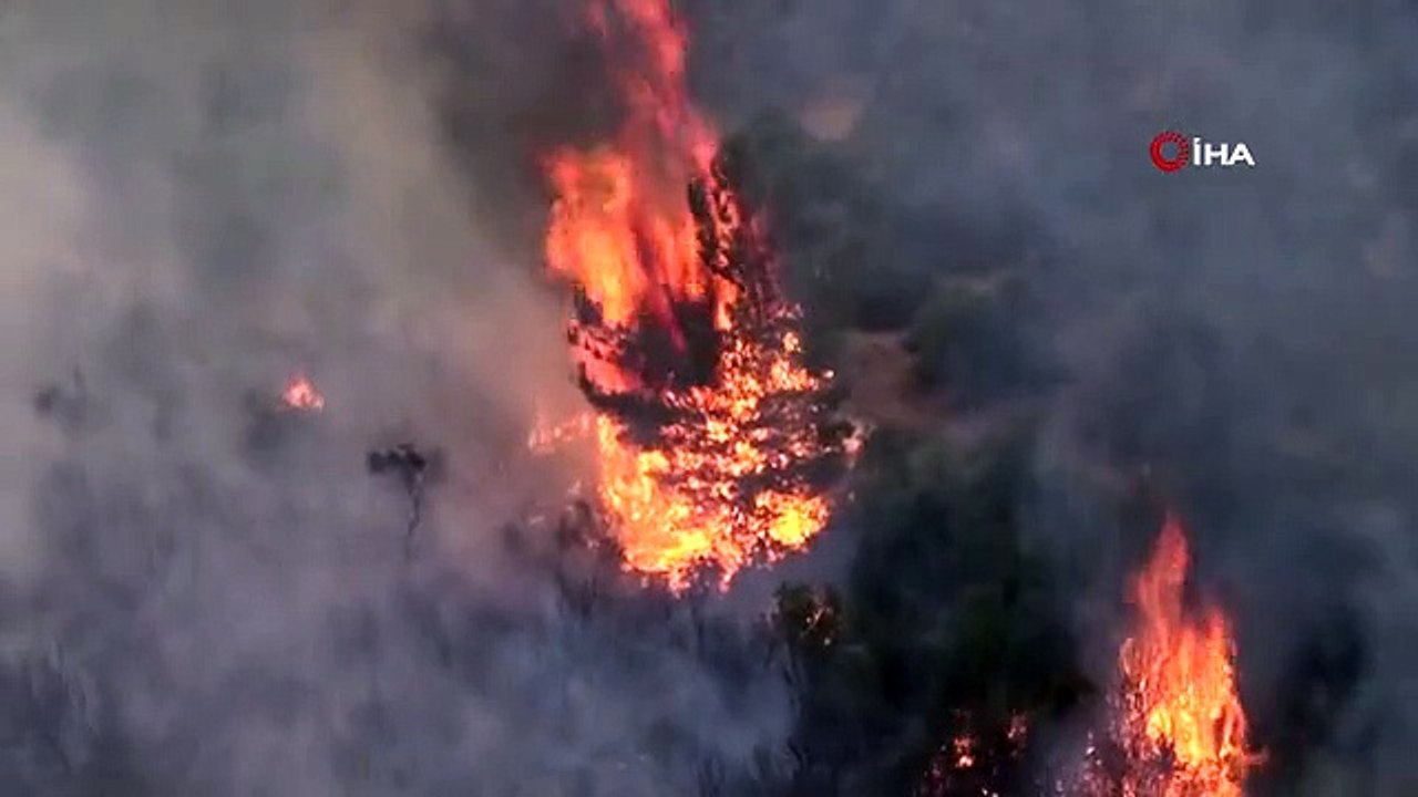 Çanakkale'deki orman yangınında 28 saat geride kaldı