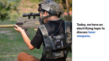 The Cutting-Edge World of Laser Weapons Unleashing the Power of Light