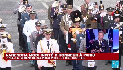 Défilé du 14-Juillet : des rafales français et indiens dans le ciel parisien