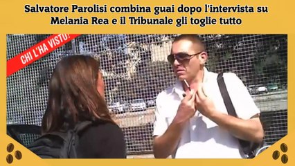 Salvatore Parolisi combina guai dopo l'intervista su Melania Rea e il Tribunale gli toglie tutto