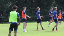 Football: le stage d'été du Club de Bruges aux Pays-Bas