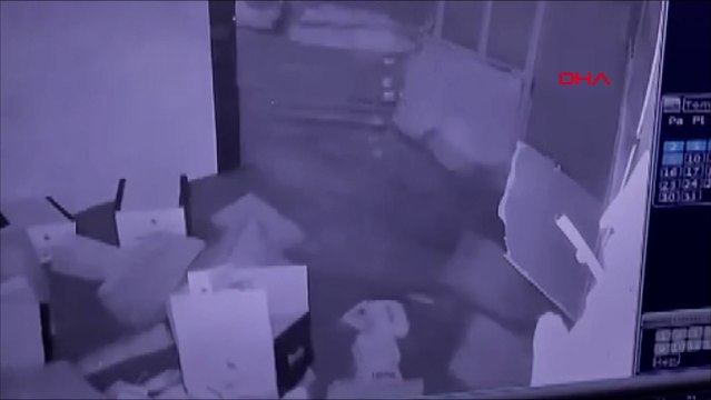 Bartın´daki selin geliş anı kamerada