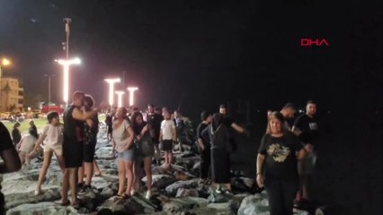 İskenderun'da Denizde Bulunan Cisim Balina Sandırıldı