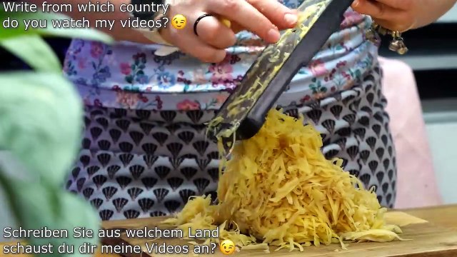 Tem batatas e repolho em casa❓ Basta ralar batatas, repolho