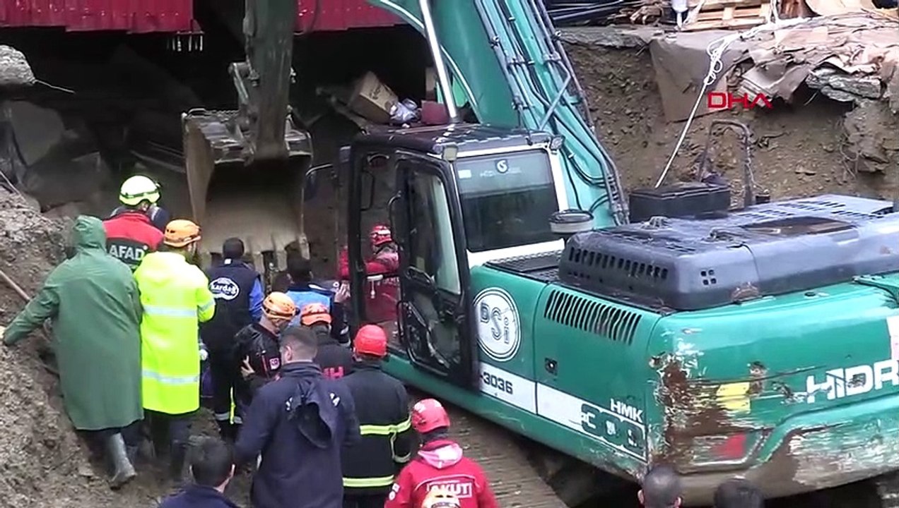 Giresun'da Su Fabrikasında Menfez Çökmesi: 1 Ölü, 2 Yaralı