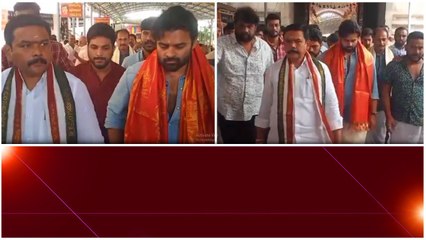 Srikalahasti లో Sai Dharam Tej.. Bro Movie క్రేజ్ మామూలుగా లేదుగా | Telugu FilmiBeat