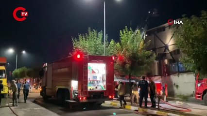 Tuzla'da Kimyacılar Sanayi Sitesi'nde yangın