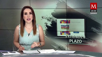 Extienden el plazo para registrar firmas en Frente Amplio por México