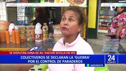 Villa El Salvador: colectiveros se enfrentan por control de paraderos