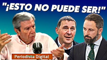 La pregunta de Corcuera que desmonta a los sectarios que prefieren pactos con BILDU antes que con VOX