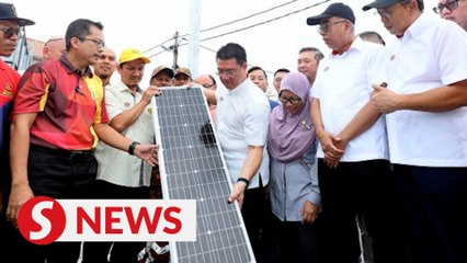 Chinese villages get RM9mil for solar-powered LED lights