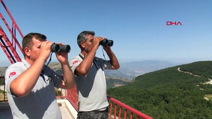 Manisa'da Orman Yangınlarına Karşı Tedbirler Alındı