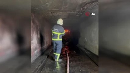 Tokat'ta korkutan fabrika yangını