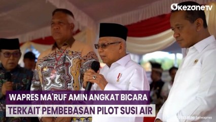 Pembebasan Pilot Susi Air, Wapres: Utamakan Negosiasi, Tidak dalam Bentuk Serangan Frontal