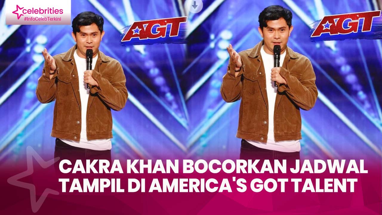 Cakra Khan Bocorkan Jadwal Tampil di America's Got Talent