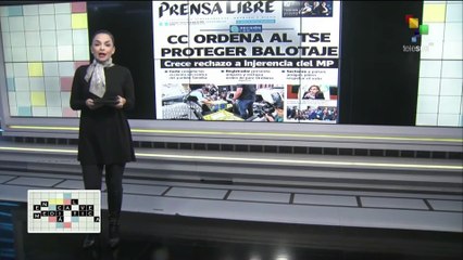 Enclave Mediática 14-07: Confirman segunda vuelta electoral en Guatemala