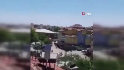 Çeşitli suçlardan araması olan şahıs saklandığı çatıda yakalandı