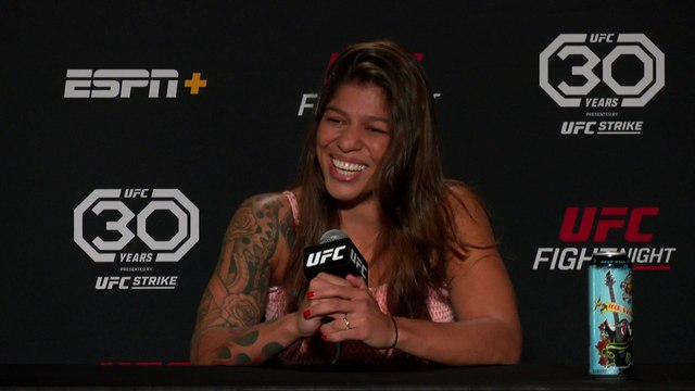 Mayra Bueno on her bantamweight clash with no3 ranked Holly Holm