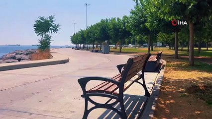 İstanbul'da sıcak hava bunaltıyor: Park ve sahiller boş kaldı