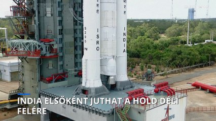 India elsőként juthat a Hold déli felére