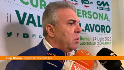 Sbarra "Il Fondo sanitario nazionale va rafforzato"