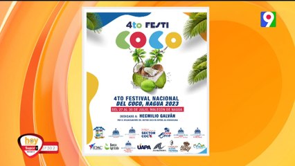 Solange Velázquez y Andrés Pérez presentan 4ª Feria de Coco  Hoy Mismo