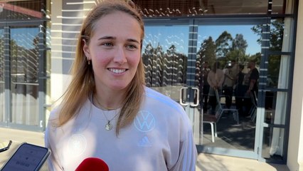 "Musste kurz überlegen, wo ich bin": DFB-Frauen zwischen Jetlag, Freizeit und Training