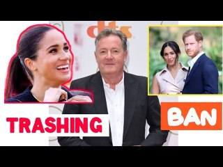 Piers Morgan Chastises Meg and Haz for "TRASHING FAMILY ON TV" Following Their Award Nomination