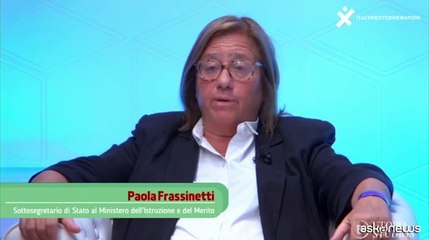Giovani, Frassinetti (FdI): formazione coinvolga famiglie