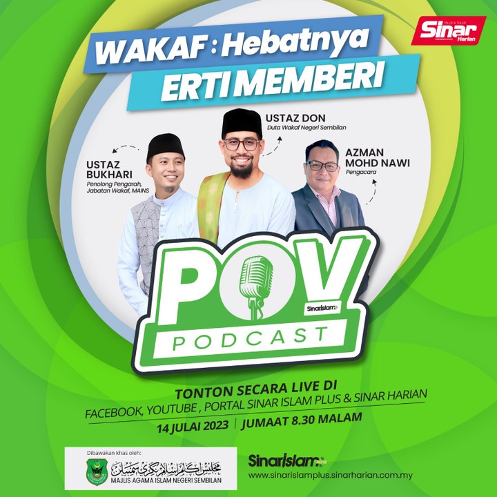 POV PODCAST - WAKAF: Hebatnya Erti Memberi