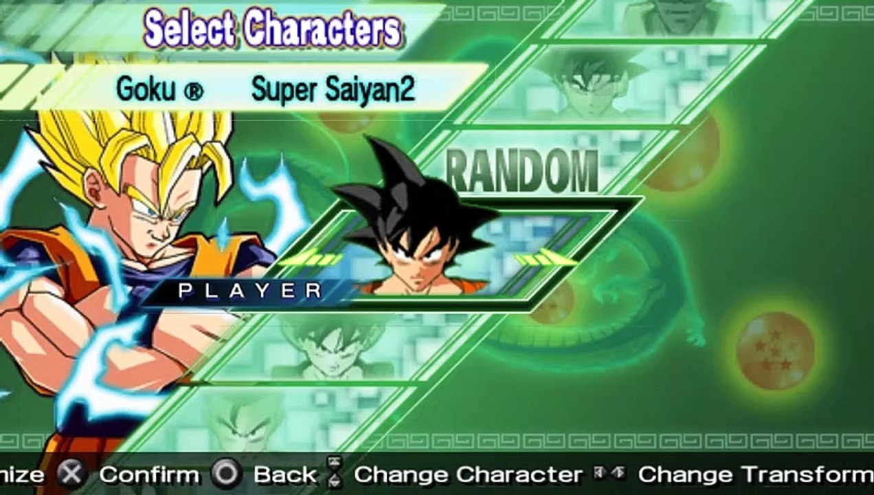 DBZ Shin Budokai 2 100% Save for PSP & PPSSPP