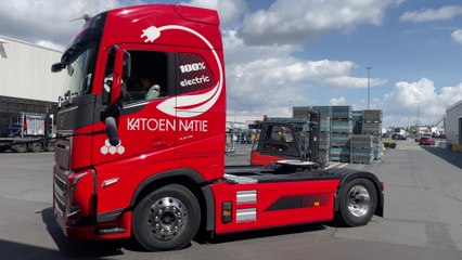 Voici le premier camion électrique belge
