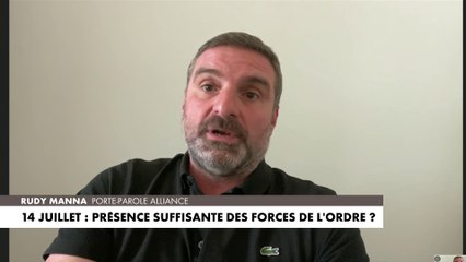 Rudy Manna : «C'est quand même dommage que 45 000 forces de l'ordre soient là pour la fête nationale»
