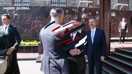 Milli Savunma Bakanı Güler, Azerbaycan Cumhurbaşkanı Yardımcısı Ahadov ile görüştü