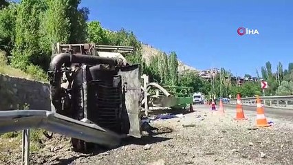 Ölüm kavşağında yine can kaybı: Freni patlayan beton mikseri dehşet saçtı
