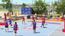 İZMİR - Red Bull Back Line Voleybol Turnuvası'nda İzmir elemeleri yapıldı