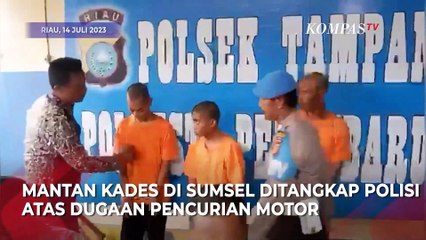 Polisi Tampan Meringkus Mantan Kades yang Jadi Residivis