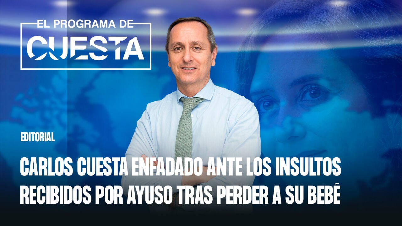 Carlos Cuesta muestra su enfado ante los insultos recibidos por Ayuso tras perder a su bebé