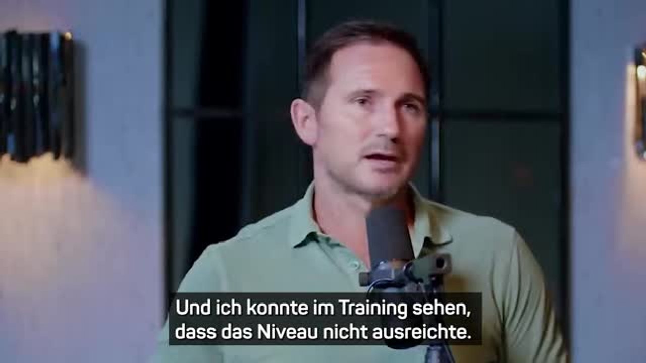 Lampard: 'Hör auf, mir diesen Sch*** zu erzählen'