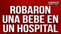 Desesperada búsqueda de una bebé que fue robada de un hospital