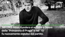 E' morto lo scrittore ceco Milan Kundera